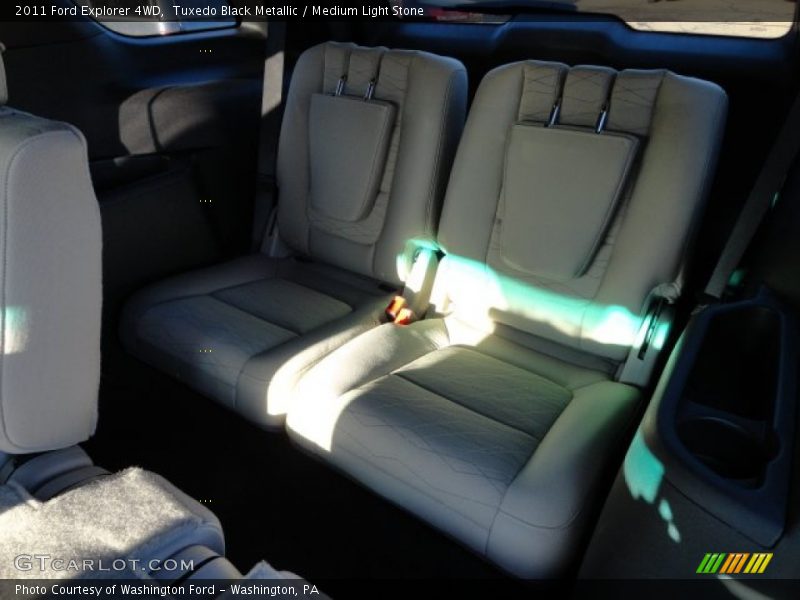 Tuxedo Black Metallic / Medium Light Stone 2011 Ford Explorer 4WD