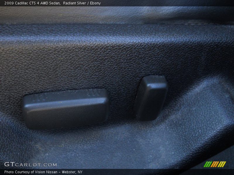 Radiant Silver / Ebony 2009 Cadillac CTS 4 AWD Sedan