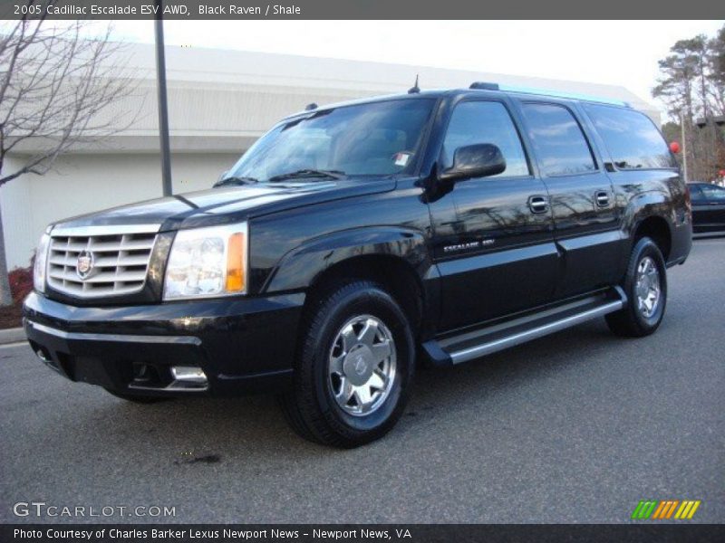 Black Raven / Shale 2005 Cadillac Escalade ESV AWD