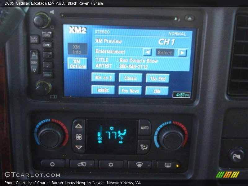 Black Raven / Shale 2005 Cadillac Escalade ESV AWD