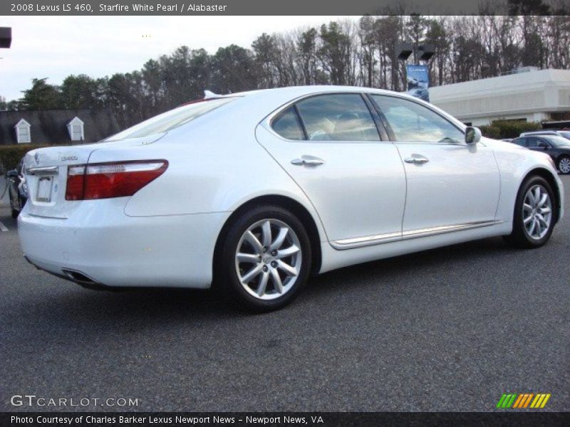 Starfire White Pearl / Alabaster 2008 Lexus LS 460