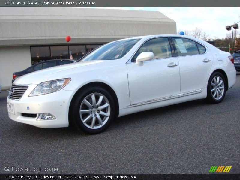 Starfire White Pearl / Alabaster 2008 Lexus LS 460