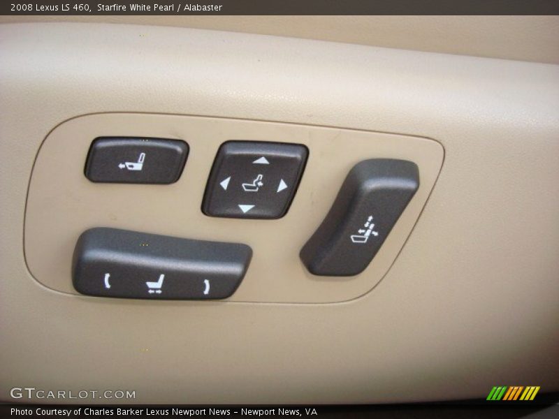 Starfire White Pearl / Alabaster 2008 Lexus LS 460