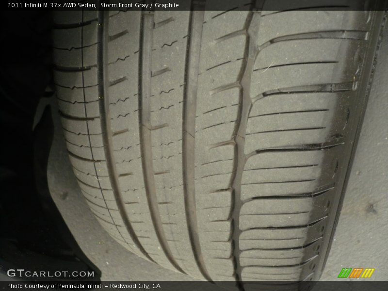 Storm Front Gray / Graphite 2011 Infiniti M 37x AWD Sedan