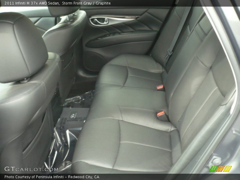 Storm Front Gray / Graphite 2011 Infiniti M 37x AWD Sedan