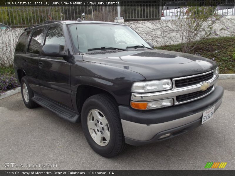 Dark Gray Metallic / Gray/Dark Charcoal 2004 Chevrolet Tahoe LT