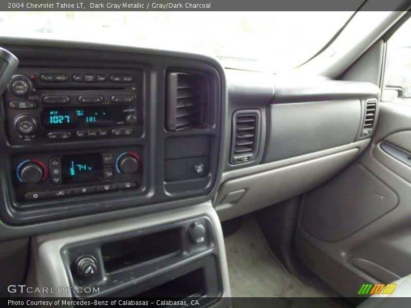 Dark Gray Metallic / Gray/Dark Charcoal 2004 Chevrolet Tahoe LT