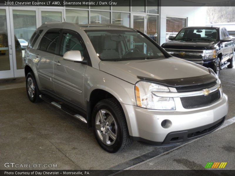 Silverstone Metallic / Dark Gray 2008 Chevrolet Equinox LT AWD