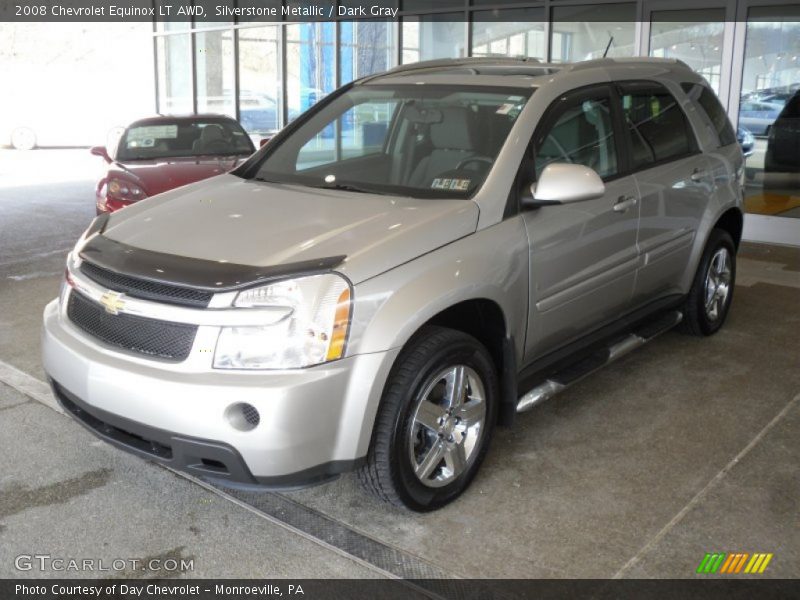 Silverstone Metallic / Dark Gray 2008 Chevrolet Equinox LT AWD