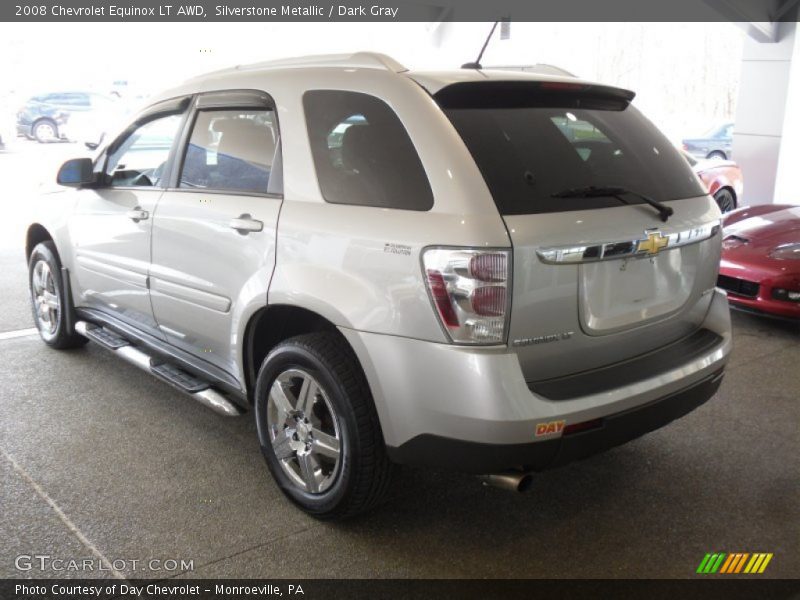 Silverstone Metallic / Dark Gray 2008 Chevrolet Equinox LT AWD