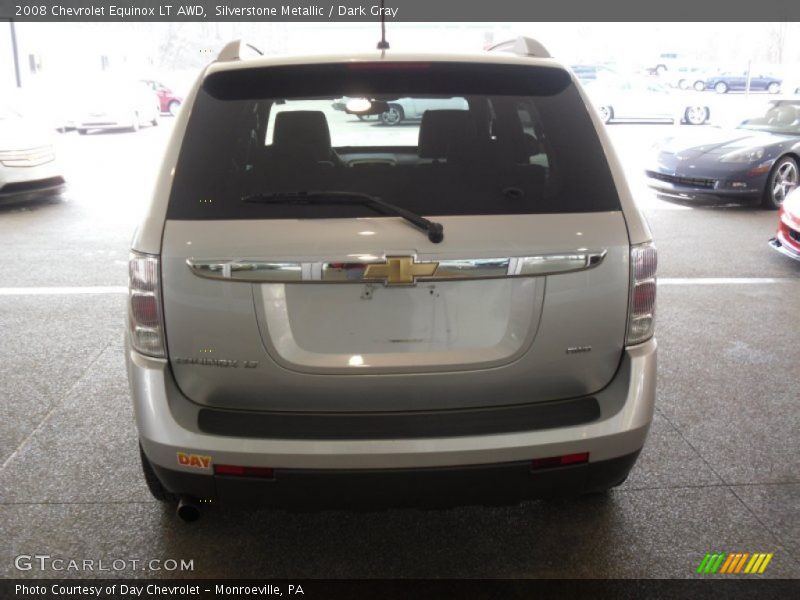 Silverstone Metallic / Dark Gray 2008 Chevrolet Equinox LT AWD