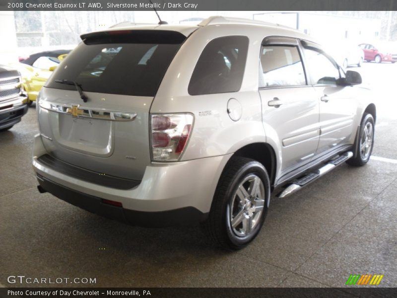 Silverstone Metallic / Dark Gray 2008 Chevrolet Equinox LT AWD