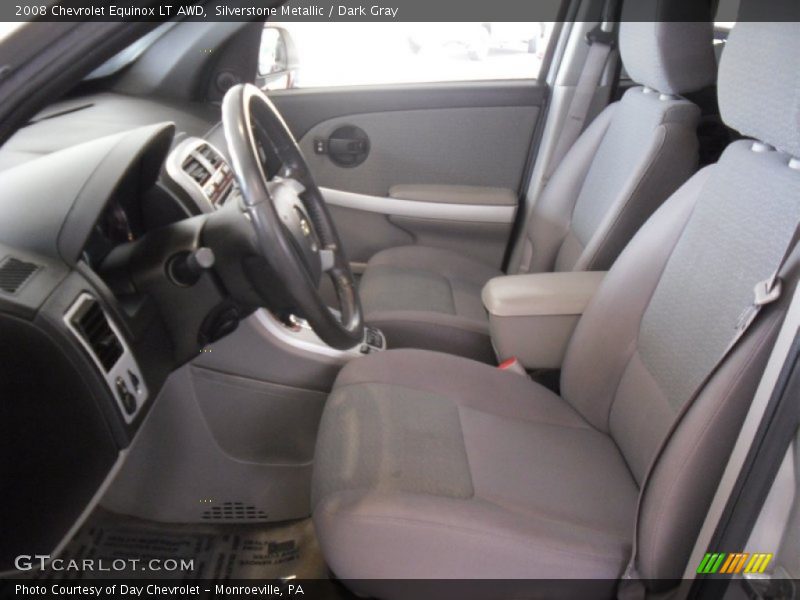 Silverstone Metallic / Dark Gray 2008 Chevrolet Equinox LT AWD
