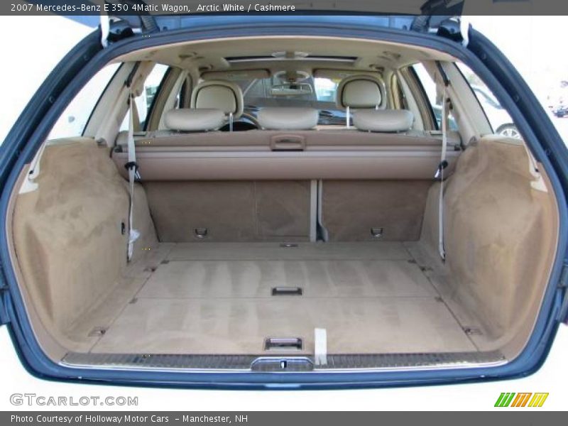 Arctic White / Cashmere 2007 Mercedes-Benz E 350 4Matic Wagon