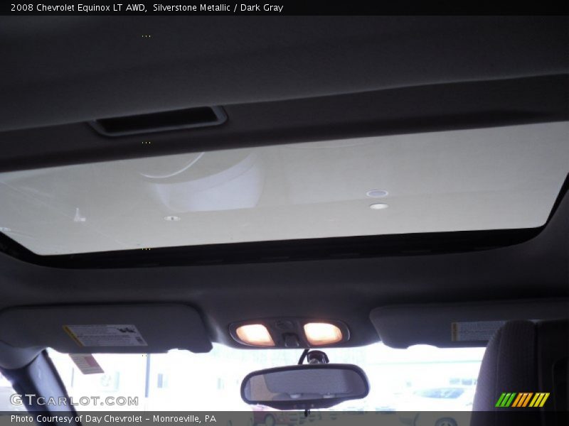 Silverstone Metallic / Dark Gray 2008 Chevrolet Equinox LT AWD