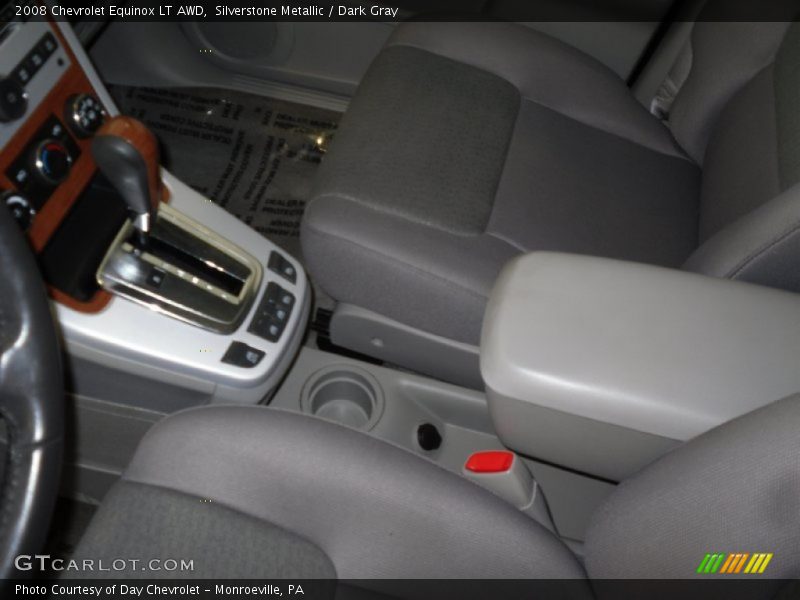 Silverstone Metallic / Dark Gray 2008 Chevrolet Equinox LT AWD