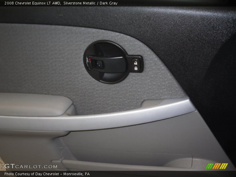 Silverstone Metallic / Dark Gray 2008 Chevrolet Equinox LT AWD