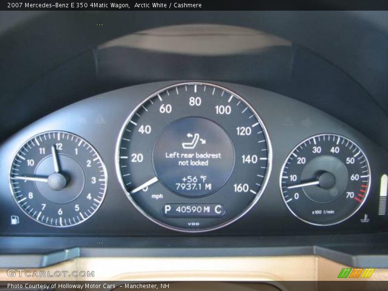 Arctic White / Cashmere 2007 Mercedes-Benz E 350 4Matic Wagon