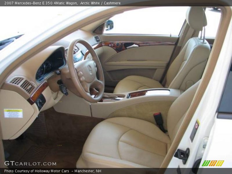 Arctic White / Cashmere 2007 Mercedes-Benz E 350 4Matic Wagon