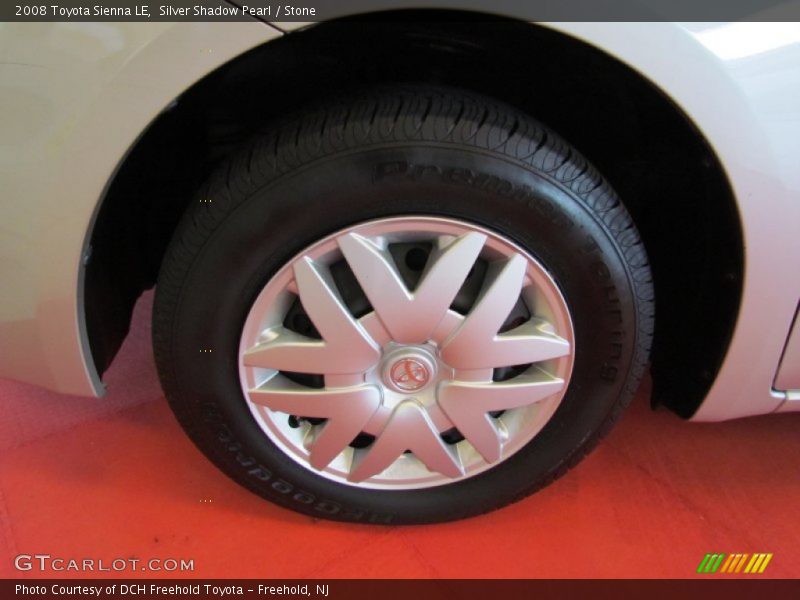 Silver Shadow Pearl / Stone 2008 Toyota Sienna LE