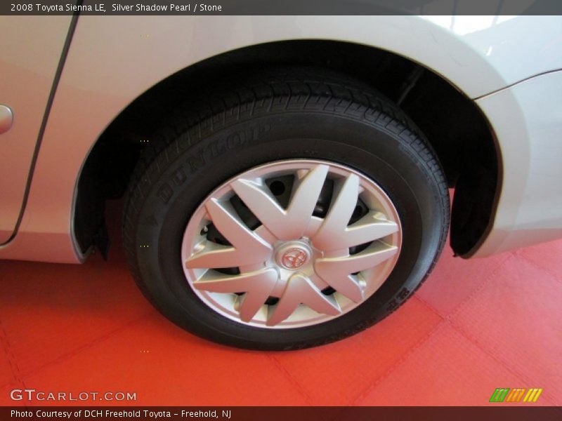 Silver Shadow Pearl / Stone 2008 Toyota Sienna LE