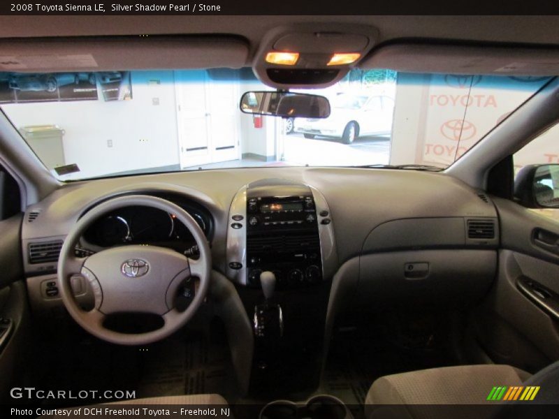 Silver Shadow Pearl / Stone 2008 Toyota Sienna LE