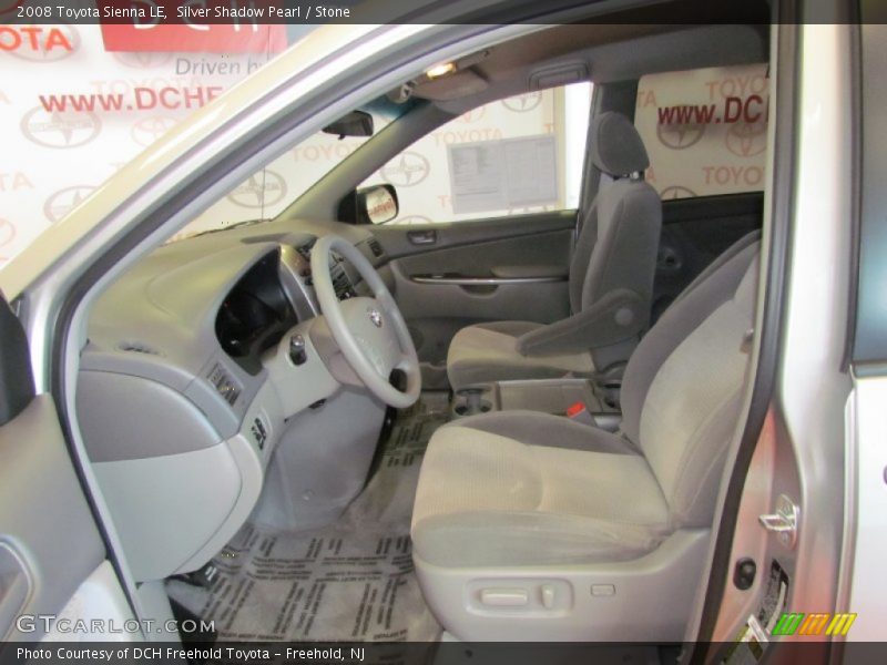Silver Shadow Pearl / Stone 2008 Toyota Sienna LE