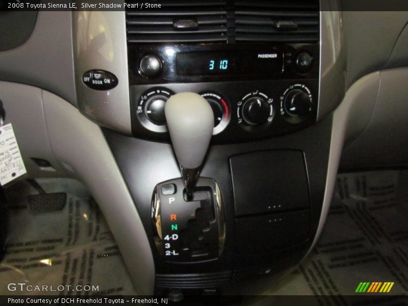 Silver Shadow Pearl / Stone 2008 Toyota Sienna LE