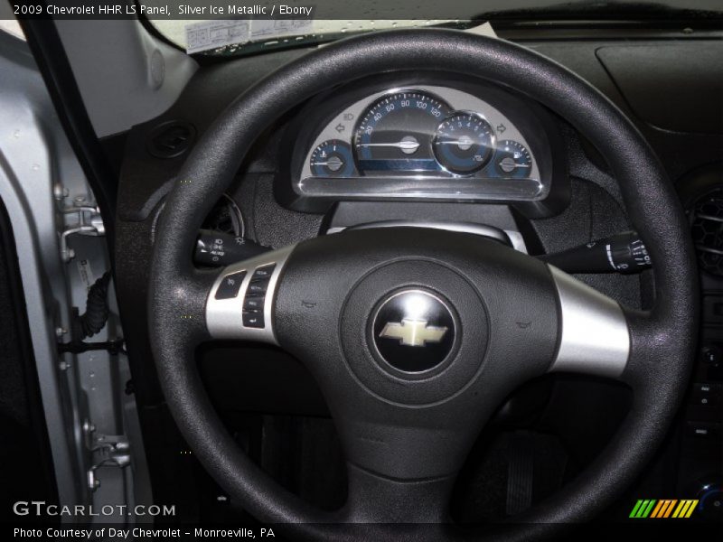 Silver Ice Metallic / Ebony 2009 Chevrolet HHR LS Panel