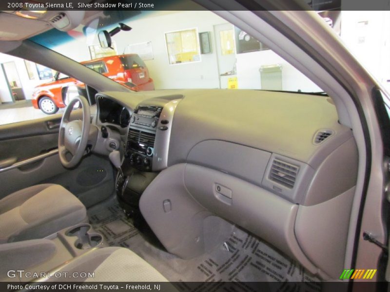 Silver Shadow Pearl / Stone 2008 Toyota Sienna LE