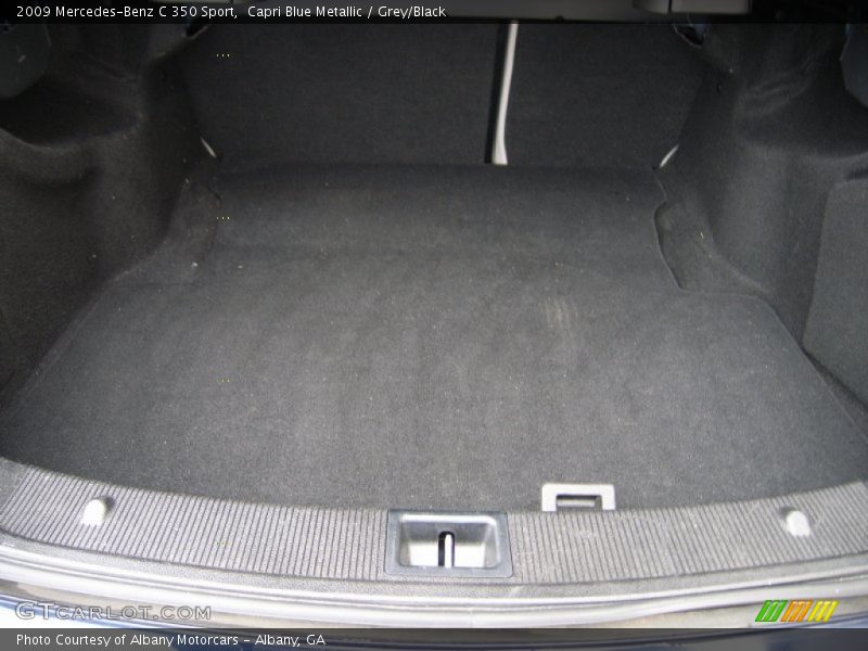 Capri Blue Metallic / Grey/Black 2009 Mercedes-Benz C 350 Sport