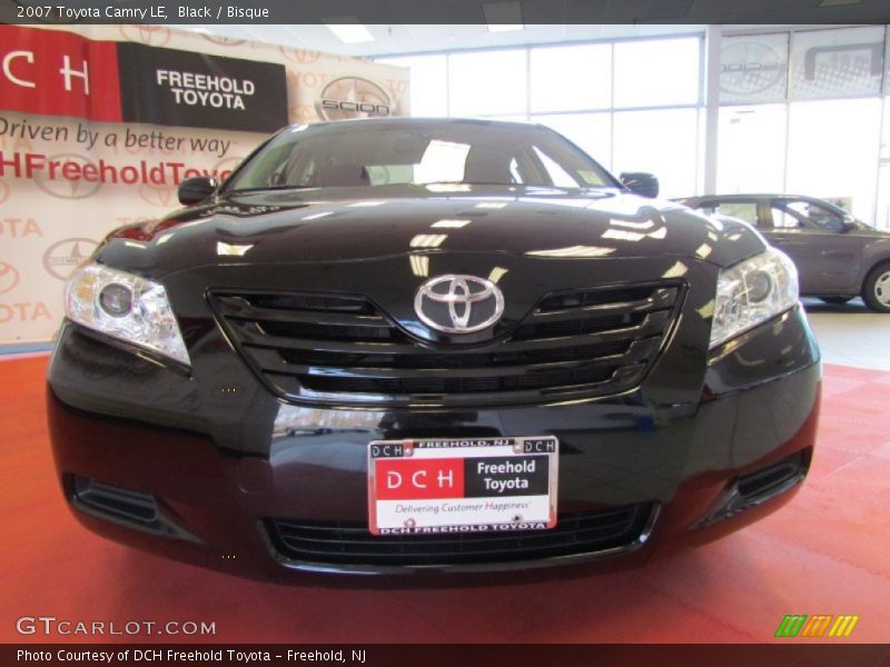 Black / Bisque 2007 Toyota Camry LE