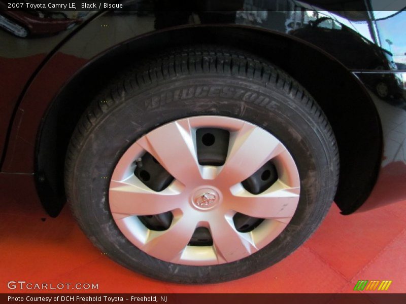 Black / Bisque 2007 Toyota Camry LE