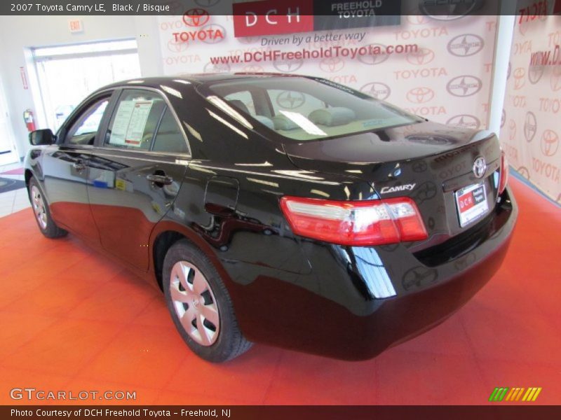 Black / Bisque 2007 Toyota Camry LE