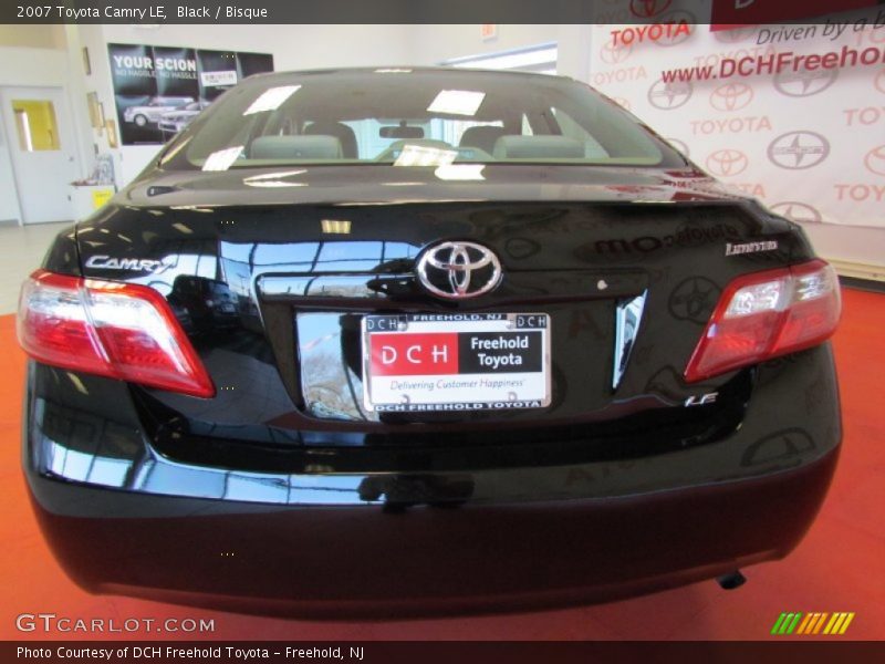 Black / Bisque 2007 Toyota Camry LE