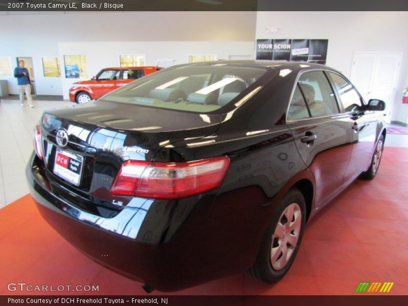 Black / Bisque 2007 Toyota Camry LE