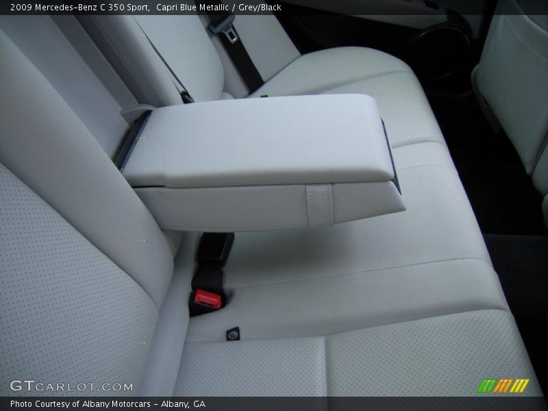 Capri Blue Metallic / Grey/Black 2009 Mercedes-Benz C 350 Sport