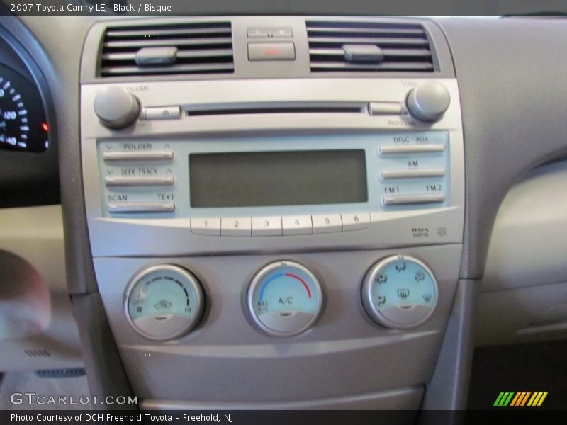 Black / Bisque 2007 Toyota Camry LE