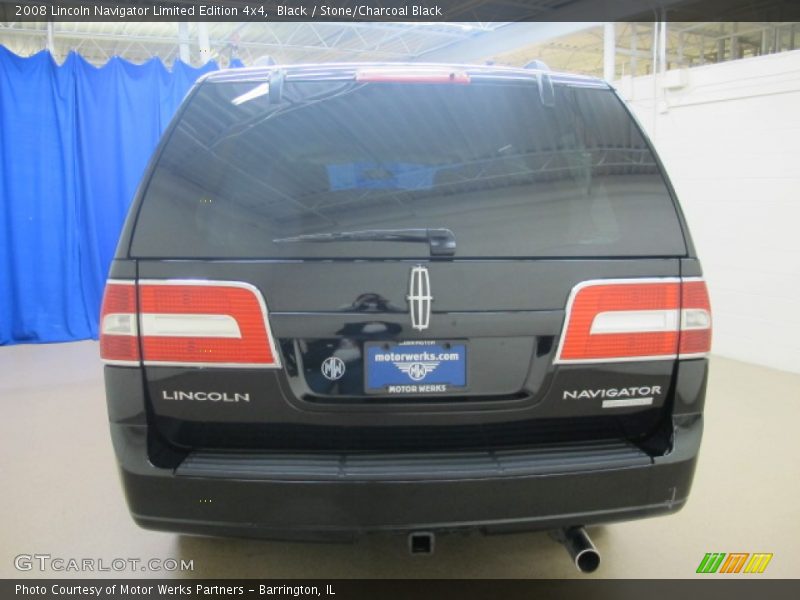 Black / Stone/Charcoal Black 2008 Lincoln Navigator Limited Edition 4x4