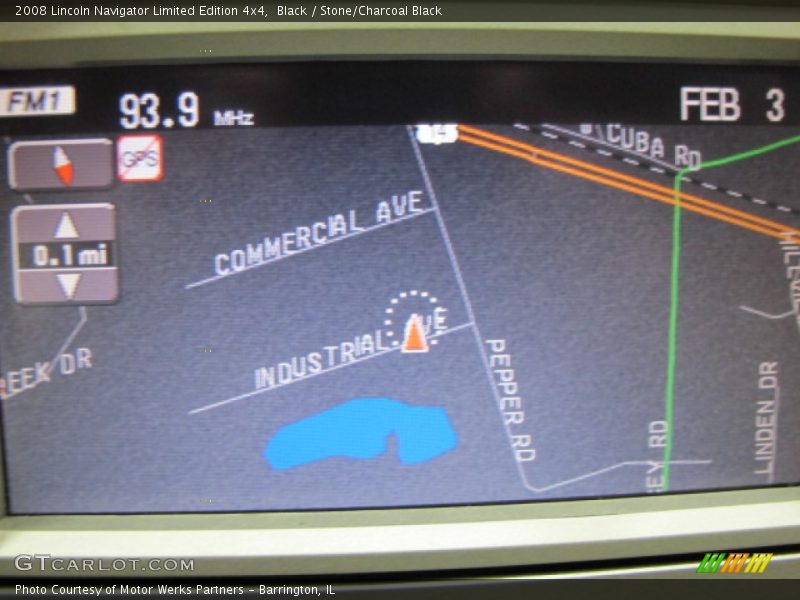 Black / Stone/Charcoal Black 2008 Lincoln Navigator Limited Edition 4x4
