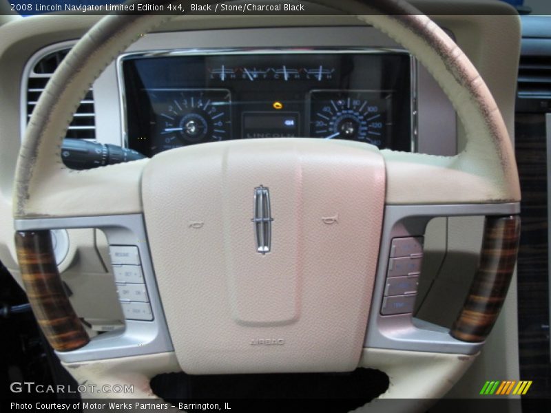 Black / Stone/Charcoal Black 2008 Lincoln Navigator Limited Edition 4x4