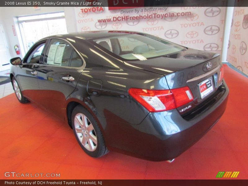 Smoky Granite Mica / Light Gray 2008 Lexus ES 350