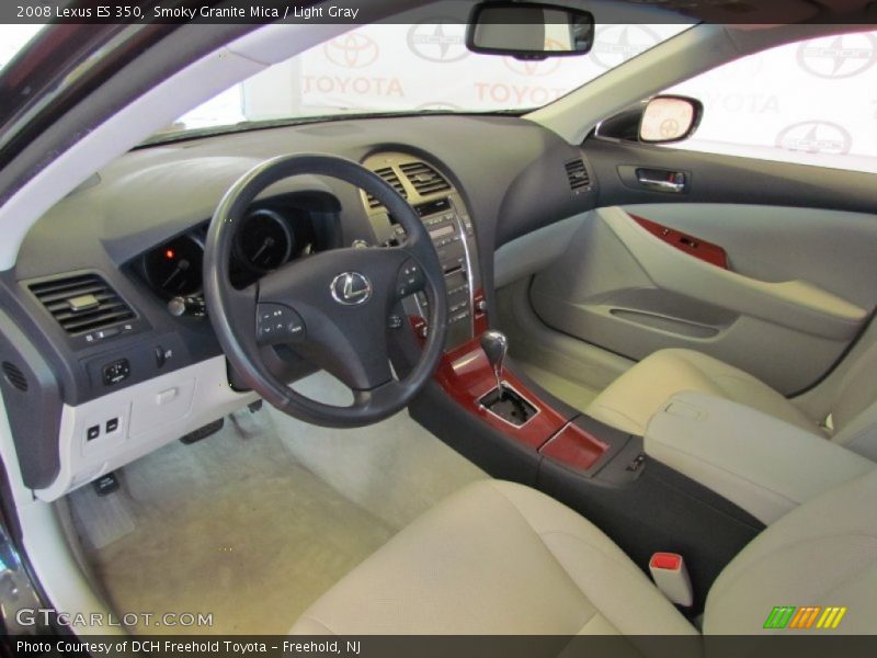 Smoky Granite Mica / Light Gray 2008 Lexus ES 350