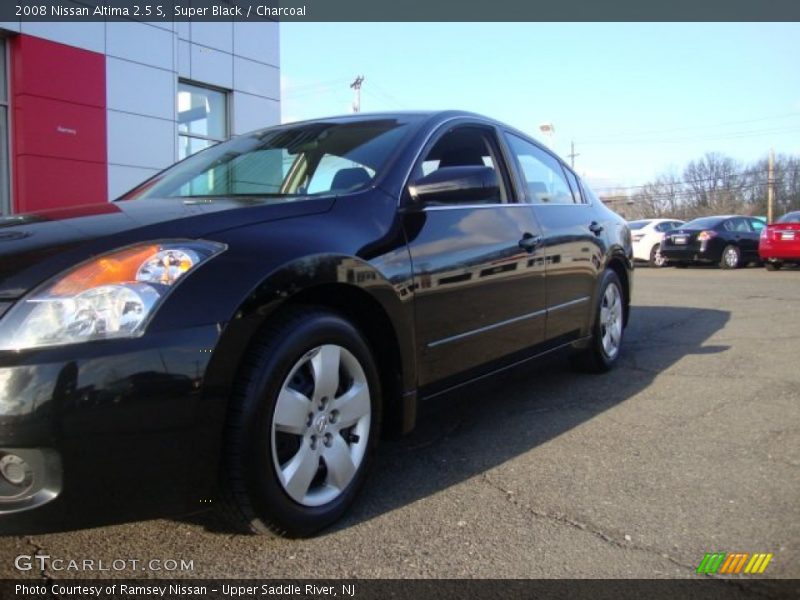 Super Black / Charcoal 2008 Nissan Altima 2.5 S