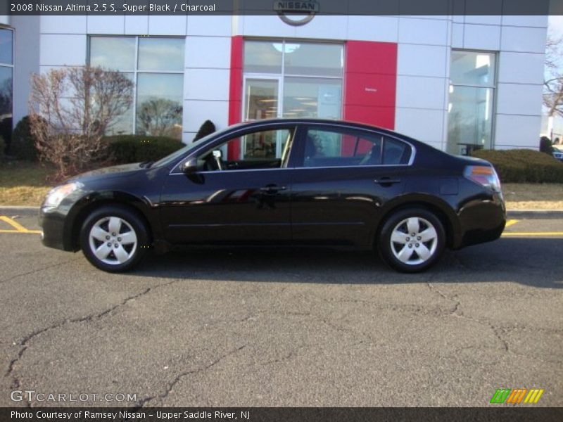 Super Black / Charcoal 2008 Nissan Altima 2.5 S
