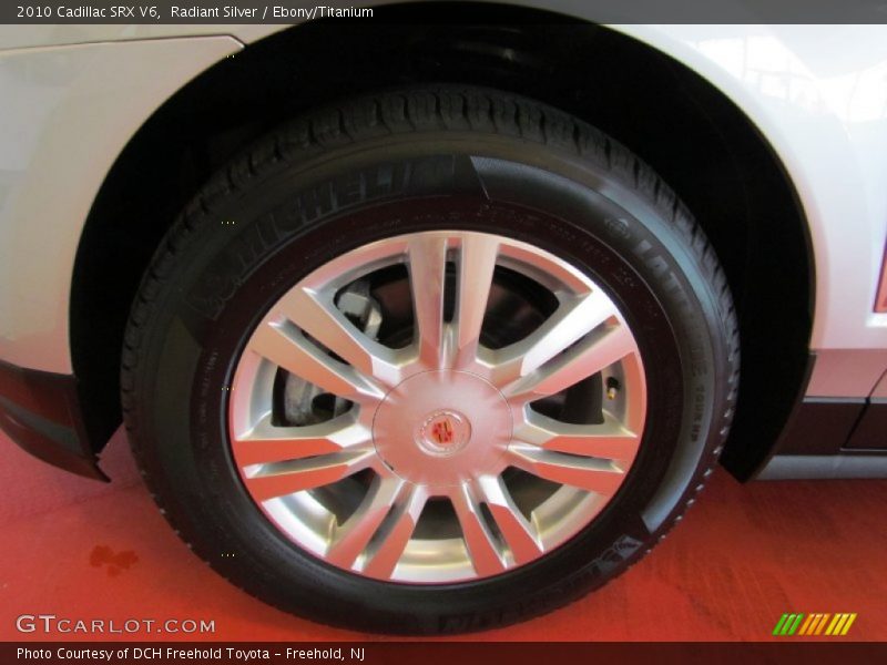 Radiant Silver / Ebony/Titanium 2010 Cadillac SRX V6