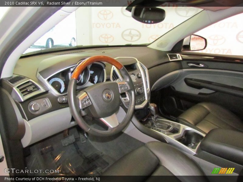 Radiant Silver / Ebony/Titanium 2010 Cadillac SRX V6