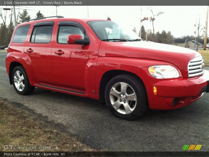 Victory Red / Ebony Black 2008 Chevrolet HHR LT