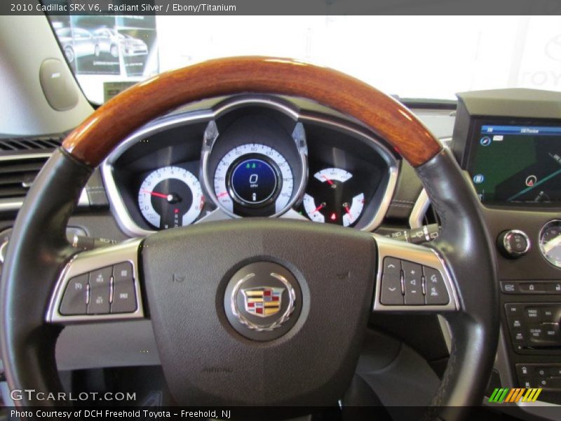 Radiant Silver / Ebony/Titanium 2010 Cadillac SRX V6