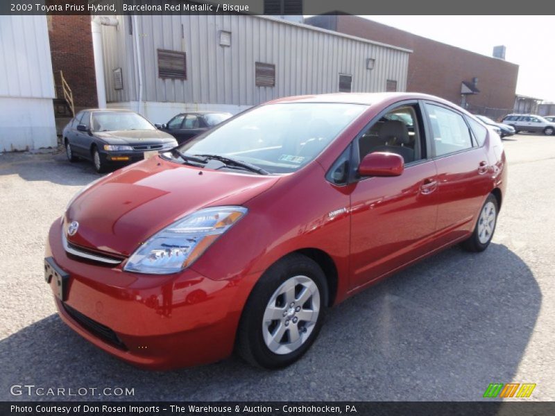 Barcelona Red Metallic / Bisque 2009 Toyota Prius Hybrid